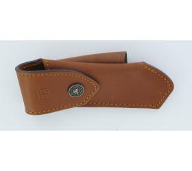 Leather Sheath Chambriard Large Thiers Cognac