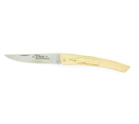 Thiers - Stainless Steel - Brass Handle - Hunter