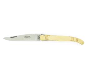 Laguiole - Stainless Steel - Brass Handle