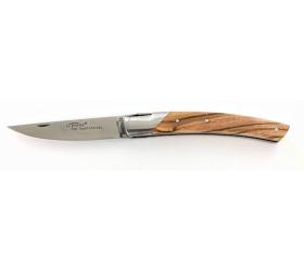 Le Thiers Pirou Olive wood - Carbon Steel