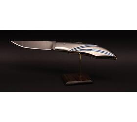 Roberto Ottonello - Liner Lock button - Titanium