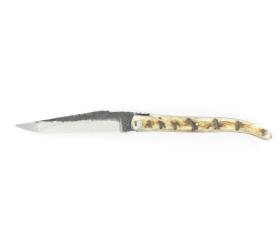 Laguiole 12 cm - Ram Horn - Full Handle - Gross Forge Blade