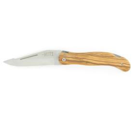 Laguiole Cube Great Nature 12 cm - Olive Wood Handle