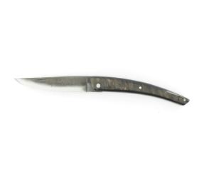 Le Thiers - Full Handle - Gross Buffalo - Chiseled Spring/Platinum and blade - Old Blade