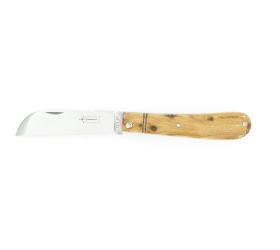 London - Juniper Wood Full Handle - Chiseled Spring and blade