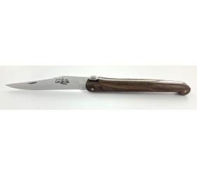 Laguiole 12 cm - Full Handle - Fossilized Oak Wood