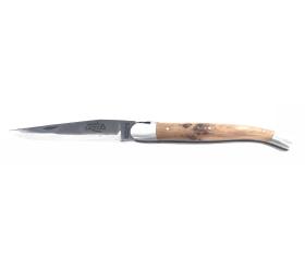 Laguiole Collection 12 cm -  2 Bolsters - Gross Forged Blade - Juniper Wood