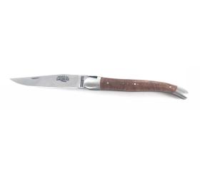 Laguiole Tradition 12 cm - 2 Bolsters - Briar Wood