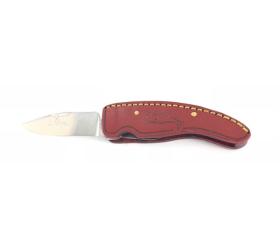 Leather 8 cm  - Red