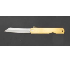 Higonokami - KDB 100 Sandwich - Brass Handle