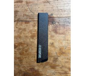 1 Blade Protector - BLACK - 16,5 x 3,5 cm for blade under 16 cm (6")