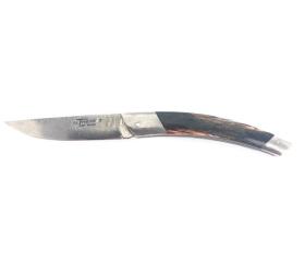 Le Thiers - Damascus Blade - 2 Damascus Bolsters - Giraf Bone