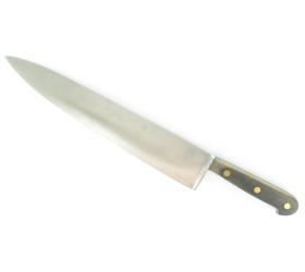 Canadian - 12 in Cooking Knife - Stainless Steel - Wood Handle Ref 910