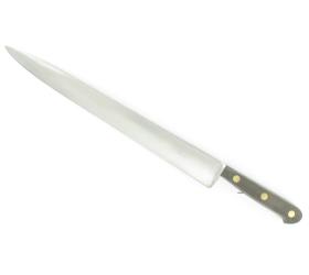 Canadian - 12 in Slicer Knife - Stainless Steel - Wood Handle ICATL30