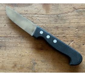Butcher 4 4/5in (11 cm) - Stainless Steel - Black Plastic Handle - Ref 460