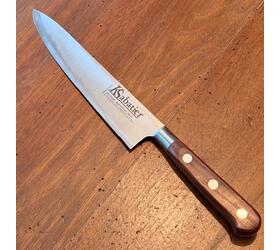 Cooking Knife 8 in - STAINLESS Steel - EARLESS - Palissander Wood Handle