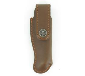 Leather Sheath Désy 12 cm Brown