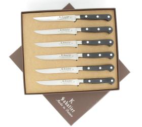 4 1/3''  Straight Back Steak Knives Set