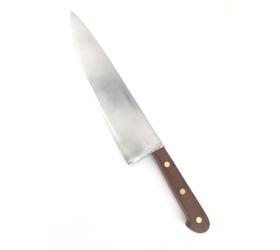 Canadian - 12 in Cooking Knife - Carbon - Wood Handle
