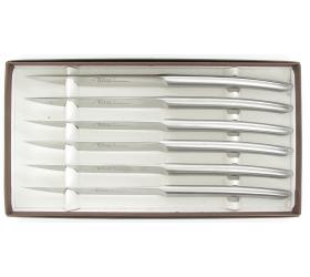 Le Thiers forged monobloc - serrated blade - 6 pieces set