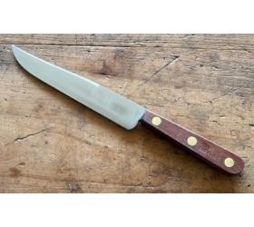 7 in Carving Knife - Stainless Steel - Wood Handle Ref 483