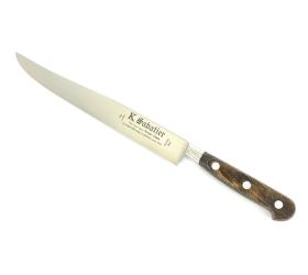 Carving Knife 8 in Dark Stamina Wood Handle Ref 156