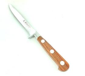 Boning Knife 5 in - Natural Palissander wood - Aluminium rivets - Ref 430