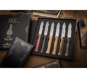 Douk Douk - Table knives - 6 different woods