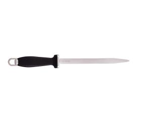 Oval Steel 12 in - Black Plastic Handle