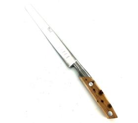 Ham Knife 12 in with Air Pockets - Junier Wood Handle