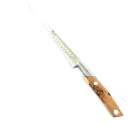 Salmon Knife 12 in with Air Pockets - Junier Wood Handle
