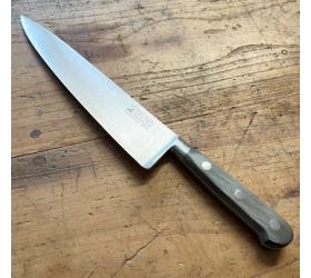 Cooking Knife 9 in - black wood - stainless rivets