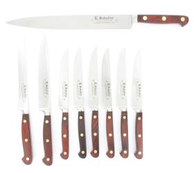 BUSATIA Knife Set, Professional Stainless Steel Chef Knife Set 9