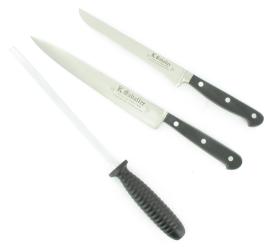 SABATIER Ensemble de 3 couteaux de cuisine - Erresse Shop