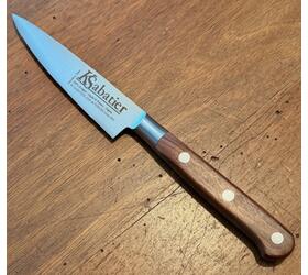 Paring Knife 4 in - STAINLESS Steel - EARLESS - Palissander Wood Handle