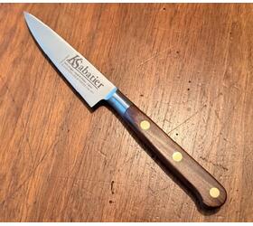 Paring Knife 4 in - CARBON Steel - EARLESS - Palissander Wood Handle