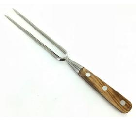 Bayonet Fork 6 2/3 in - Olive Wood Handle