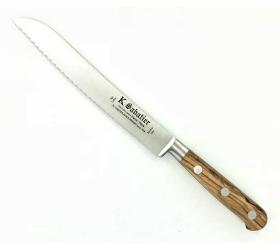 Bread Knife 8 in - Olive Wood Handle
