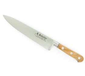 Cooking Knife 8 in - Carbon Steel - Olive Wood Handle