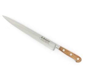 Slicing Knife 10 in - Carbon Steel - Olive Wood Handle