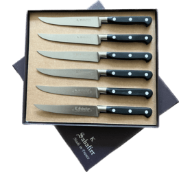 5'' Steak Knives Set Authentique - SERRATED