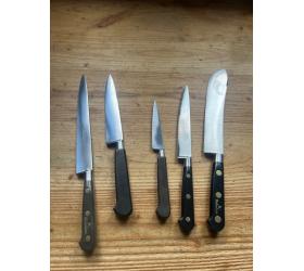 2 meters SURPRISE PACKAGE stainless steel - a total of 2 meters of blade (minimum 7 knives inside)
