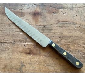 8 in Slicer Knife  air pockets- Stainless Steel - Wood Handle Ref 480