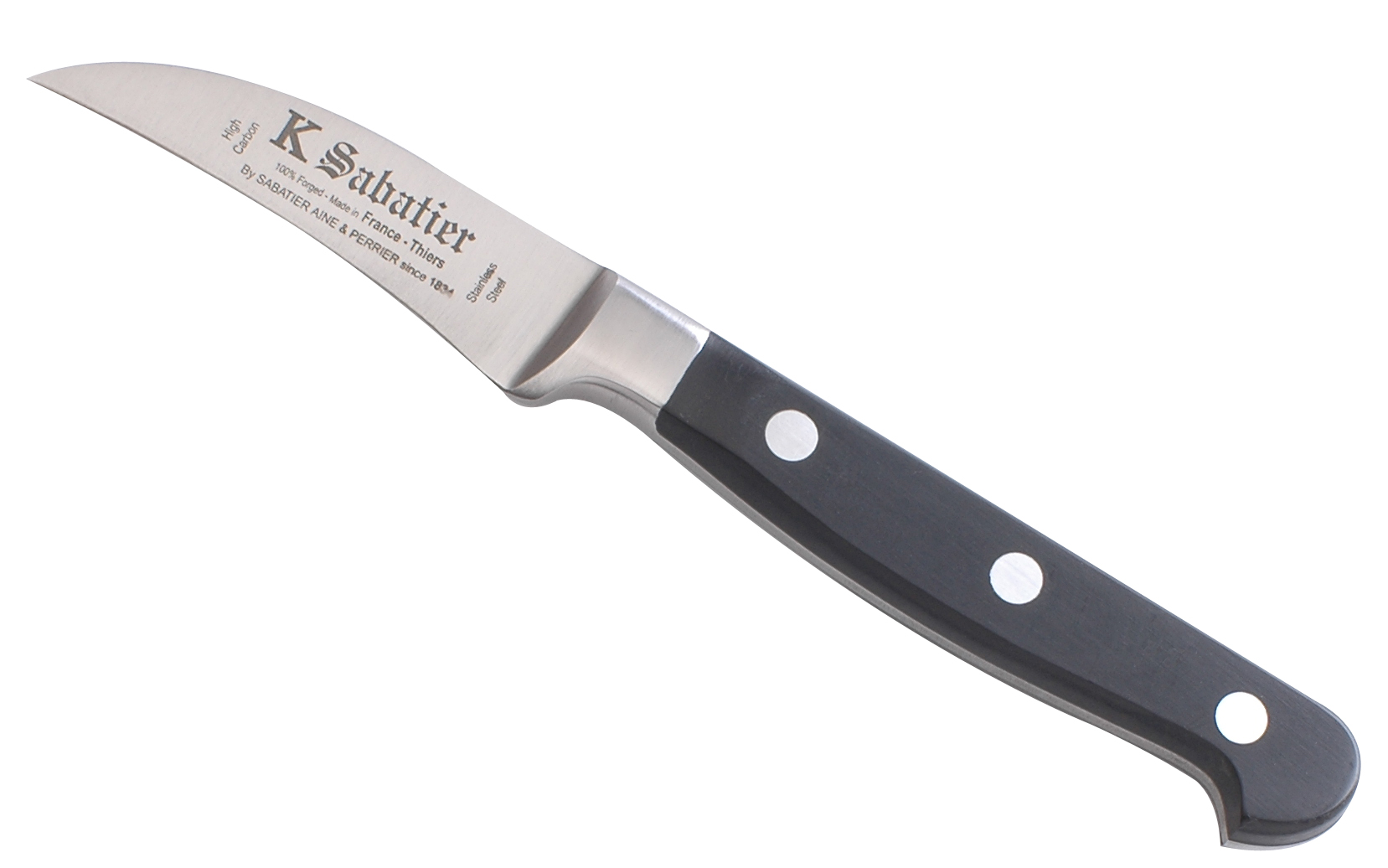 Curved Paring Knife : professional kitchen knife series Bellevue - Sabatier  K