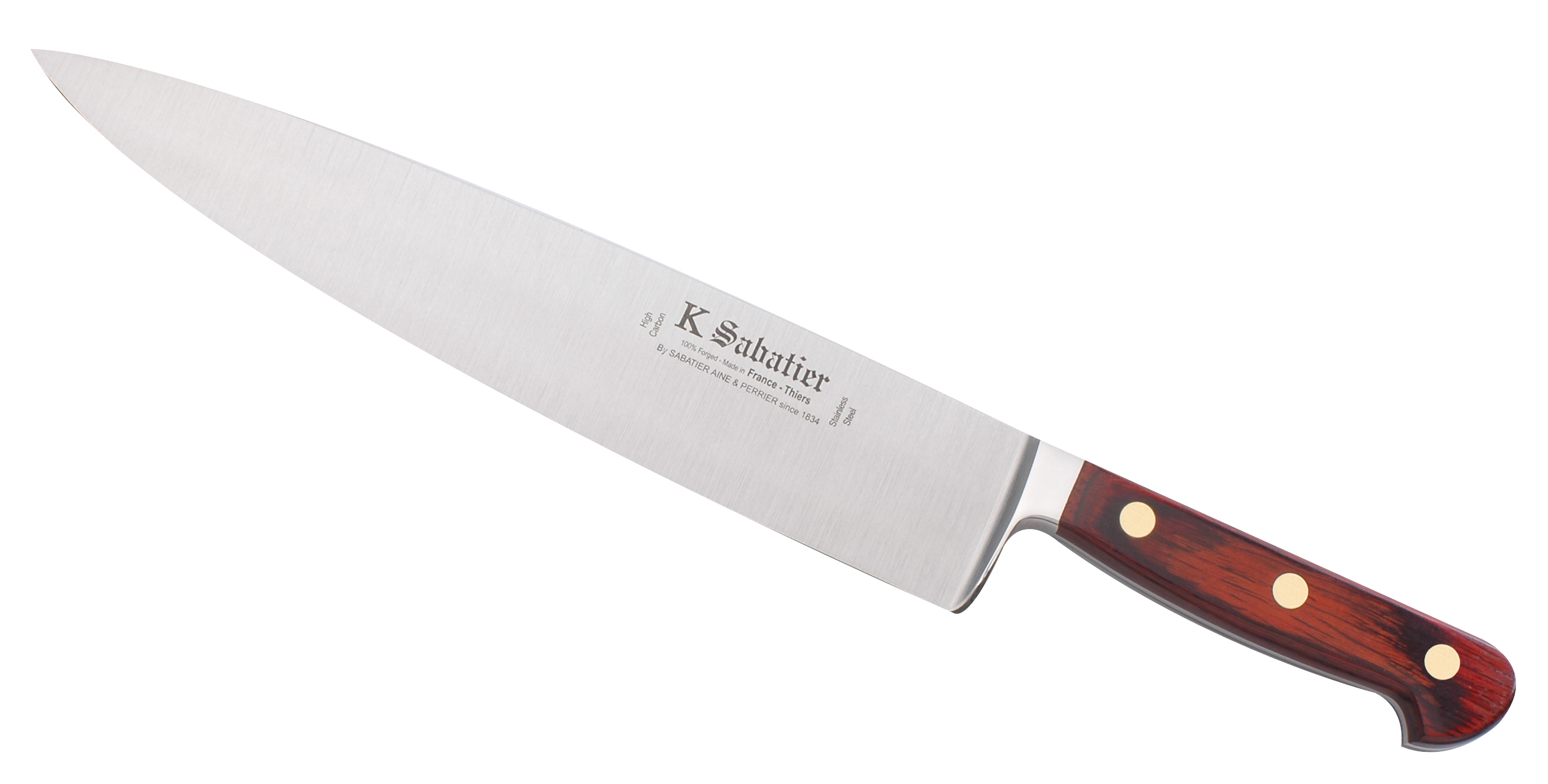 Cooking Knife 10 in : professional kitchen knife series Auvergne - Sabatier  K