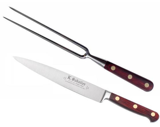 K-Sabatier Table Knives Set of 6, Auvergne Collection