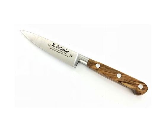 Sabatier Olive Wood Carbon Paring Knife 4 - Stock Culinary Goods