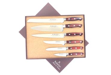 8 pc Deluxe Kitchen Knives Set - Stainless Steel – Sabatier Knife Shop