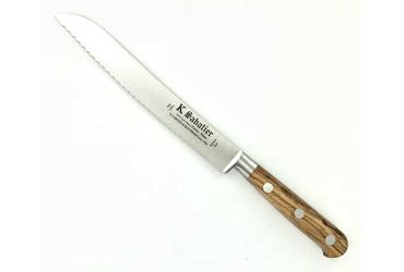 Bread Knife 8 in - Olive Wood Handle