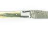 Laguiole XS Damascus - Mammoth Ivory (Blue) 2
